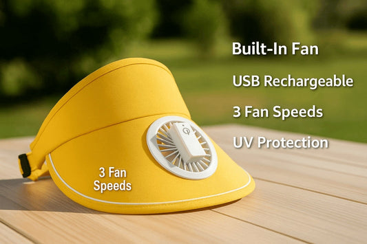 Mini Sun Fan Hat